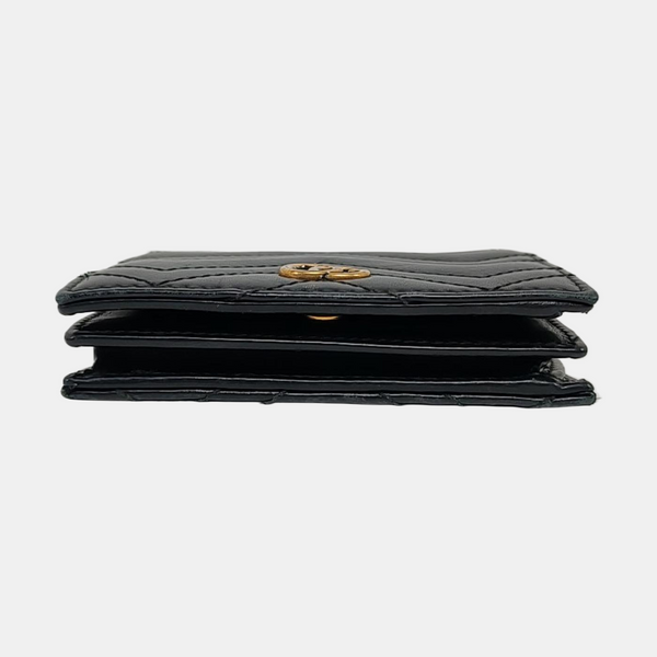 Authenticated pre-owned  GG Marmont Calfskin Black Wallet - Wallet at Looply
