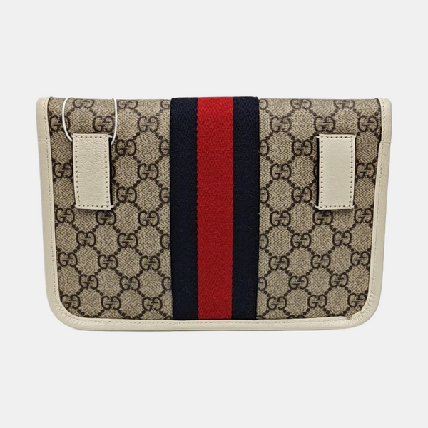 Authenticated pre-owned  Ophidia Monogram Coated Canvas Beige - Belt Bag at Looply