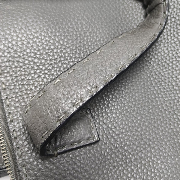 Calfskin Tote Bag Gray