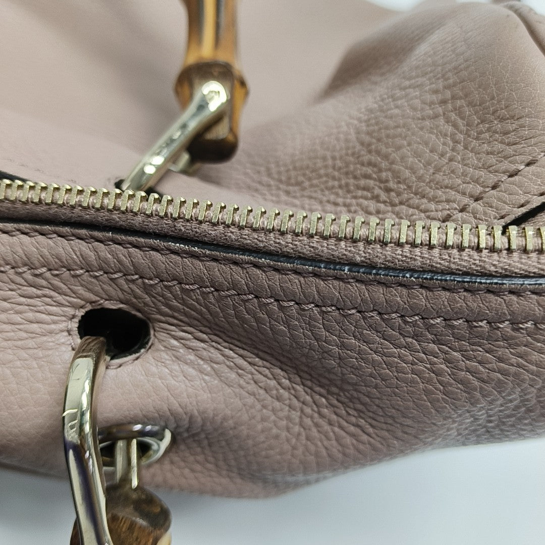Authenticated pre-owned  Bamboo 1947 Calfskin Pink - Shoulder Bag at Looply