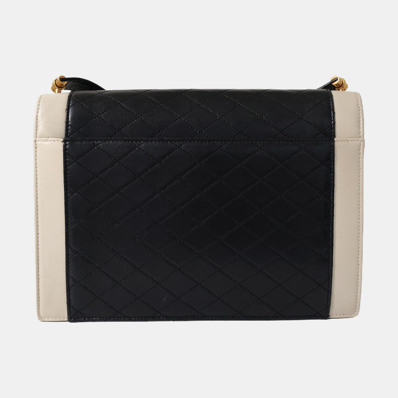 GABY Quilted Lambskin Black