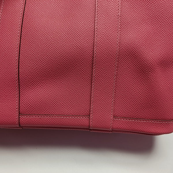 Authenticated pre-owned  Garden Party 30 Epsom Pink - Top Handle Bag at Looply