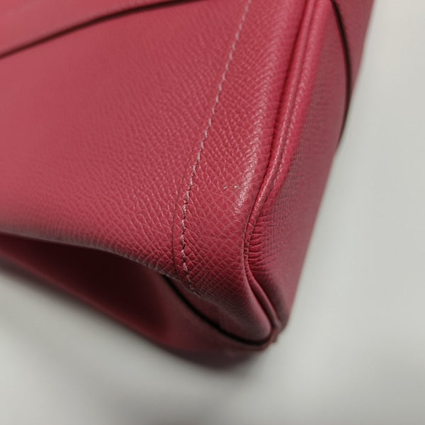 Authenticated pre-owned  Garden Party 30 Epsom Pink - Top Handle Bag at Looply