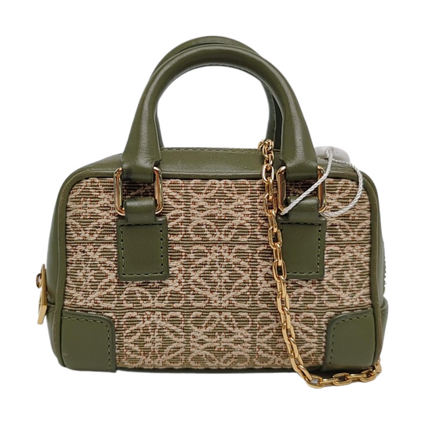 Authenticated pre-owned  Amazona Canvas Beige - Shoulder Bag at Looply