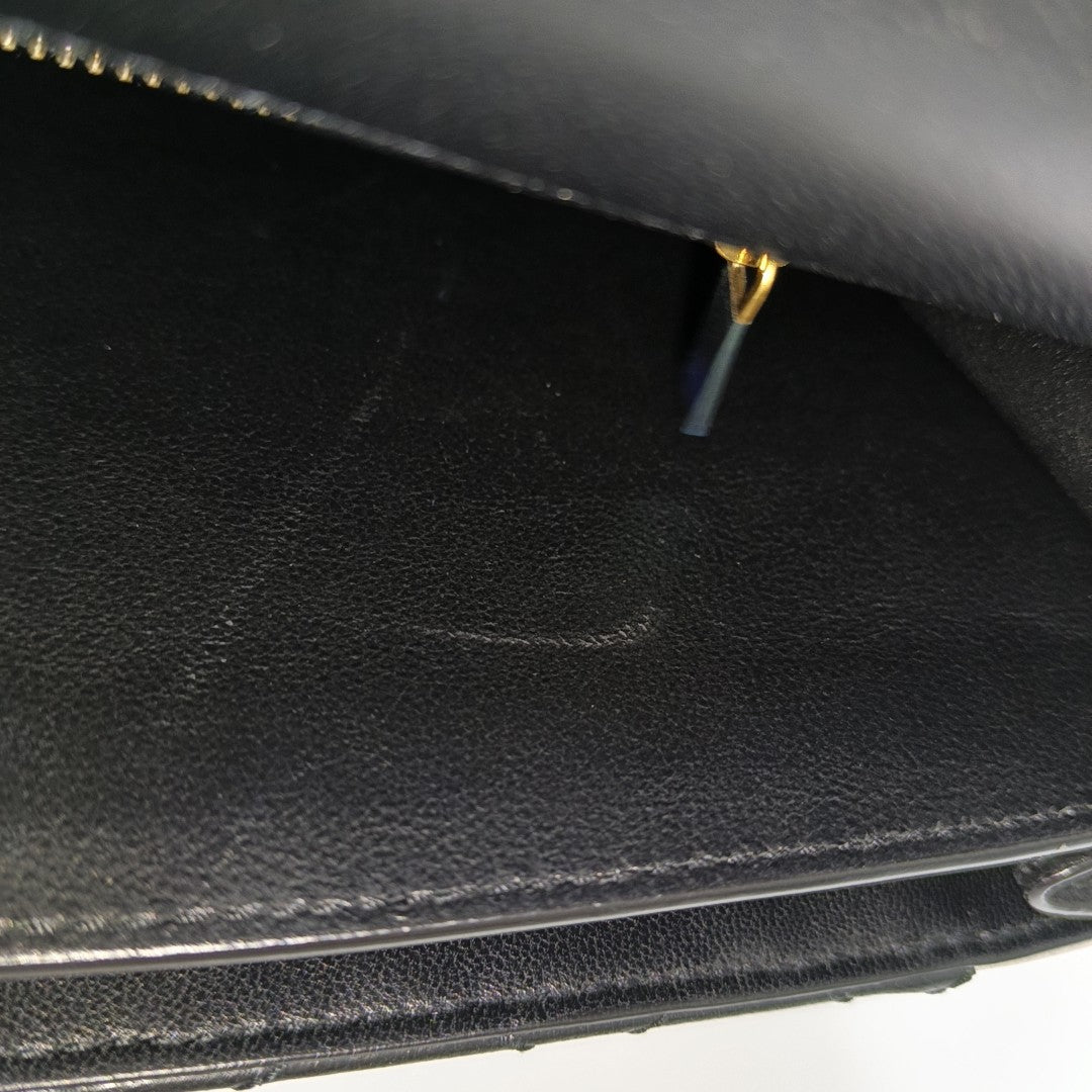 GABY Quilted Lambskin Black