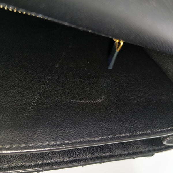 GABY Quilted Lambskin Black