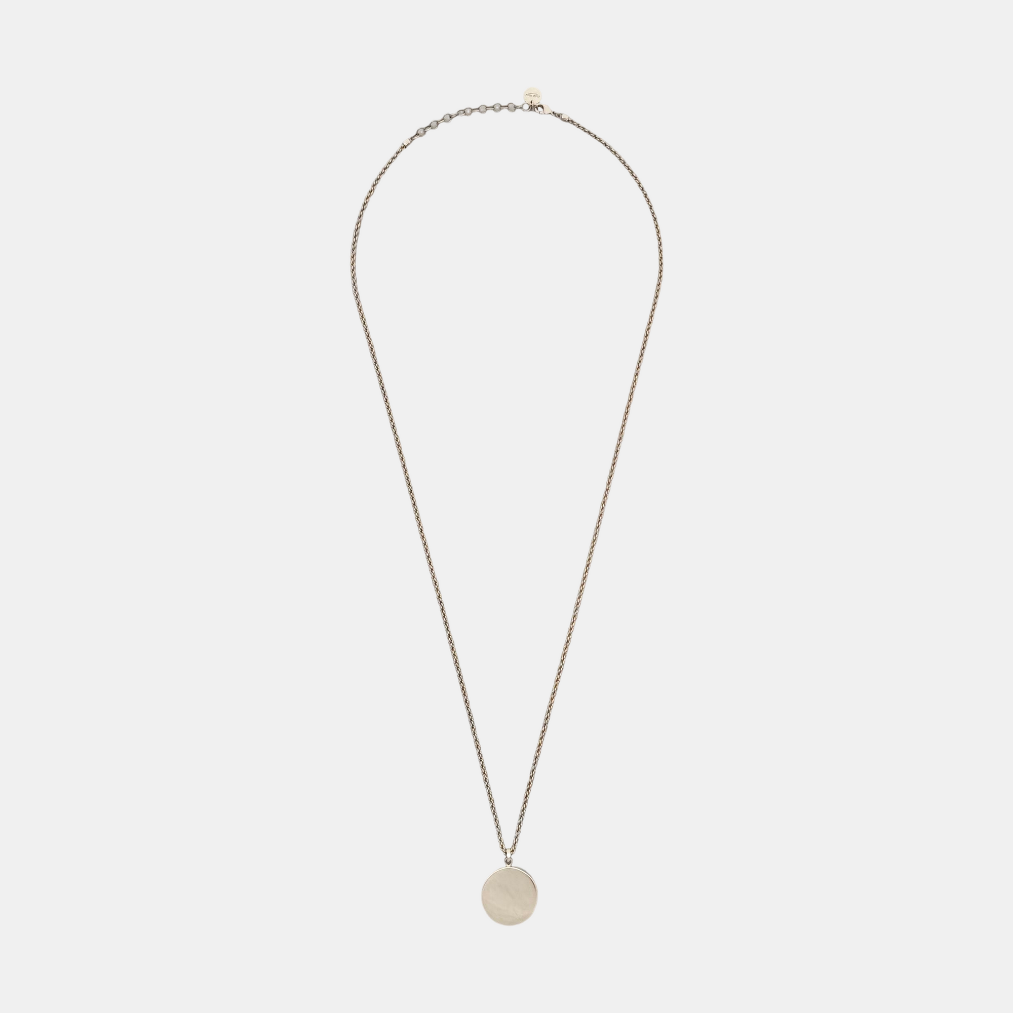 Authenticated pre-owned  Silver-tone Metal Necklace - Necklace at Looply