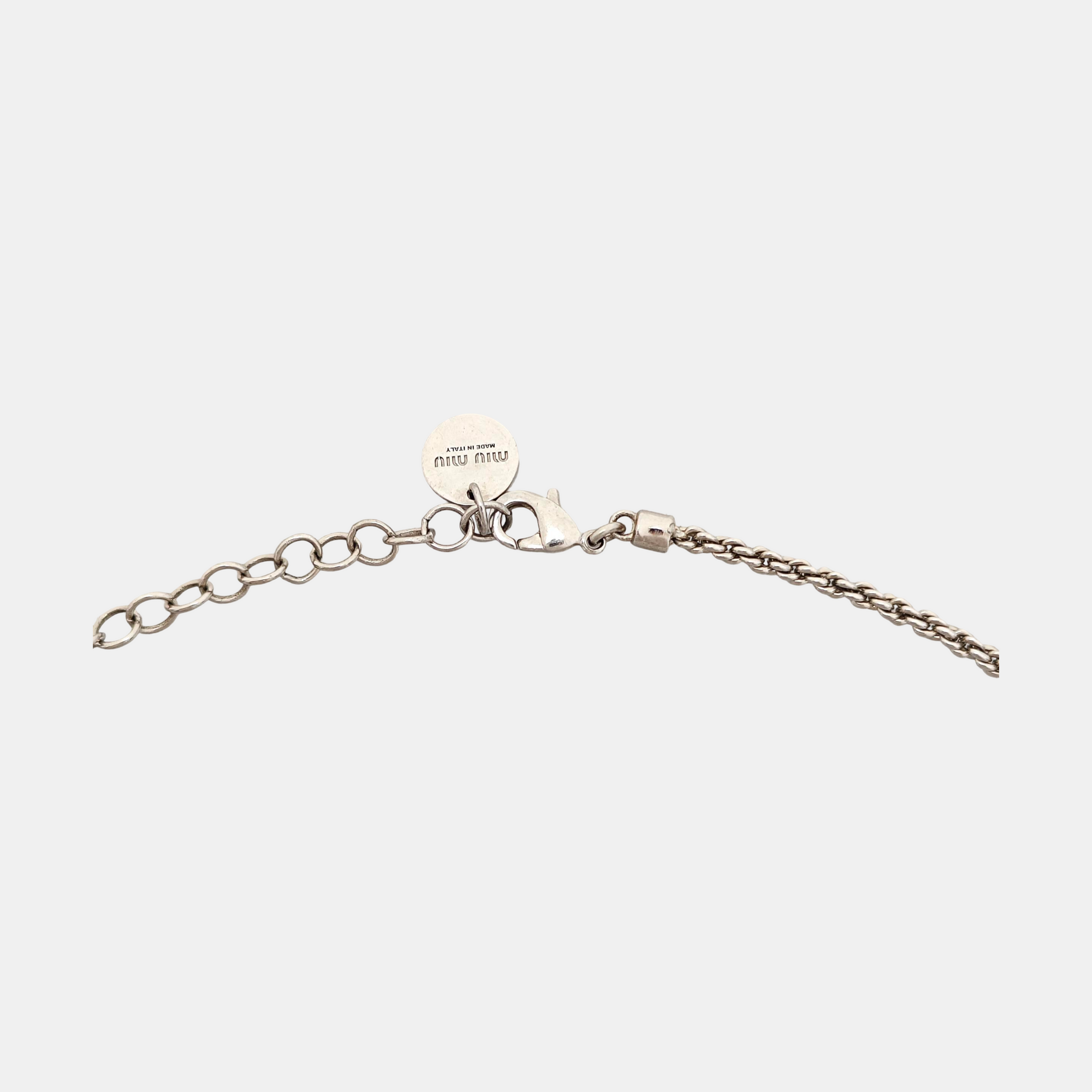 Authenticated pre-owned  Silver-tone Metal Necklace - Necklace at Looply