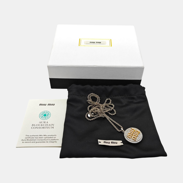 Authenticated pre-owned  Silver-tone Metal Necklace - Necklace at Looply