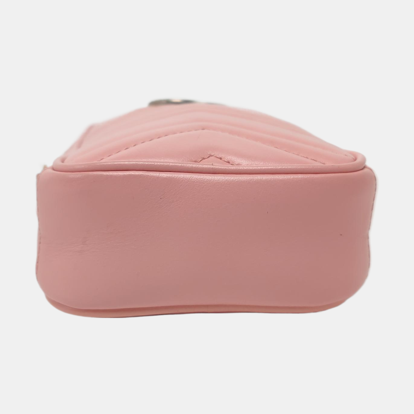 Authenticated pre-owned  GG Marmont Mini Calfskin Pink - Shoulder Bag at Looply