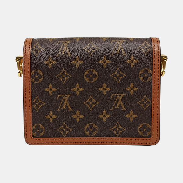 DAUPHINE Mini Coated Canvas Brown