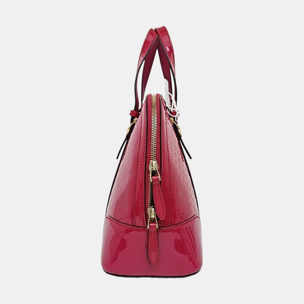 Authenticated pre-owned  Microguccissima Monogram Calfskin Pink - Top Handle Bag at Looply