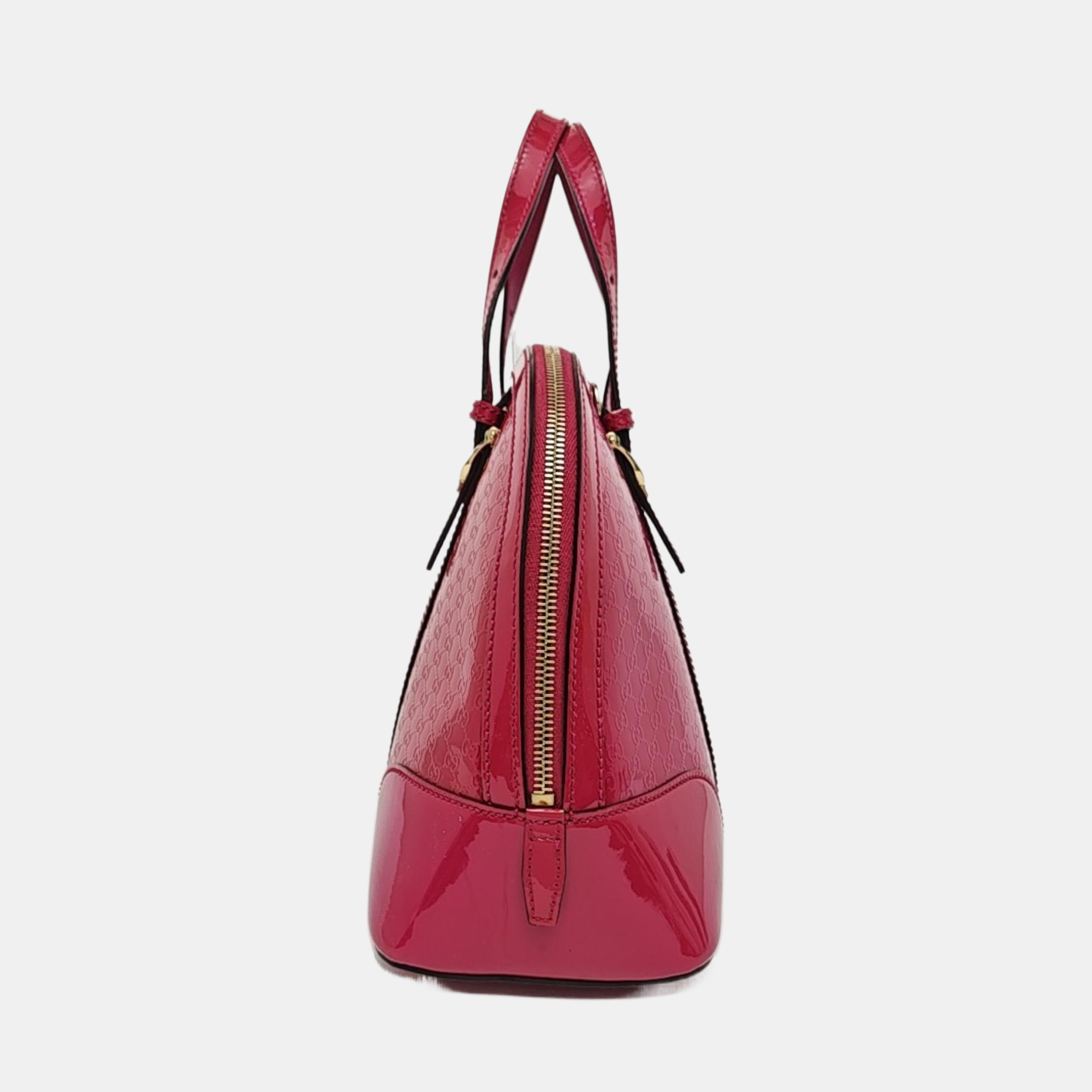 Authenticated pre-owned  Microguccissima Monogram Calfskin Pink - Top Handle Bag at Looply