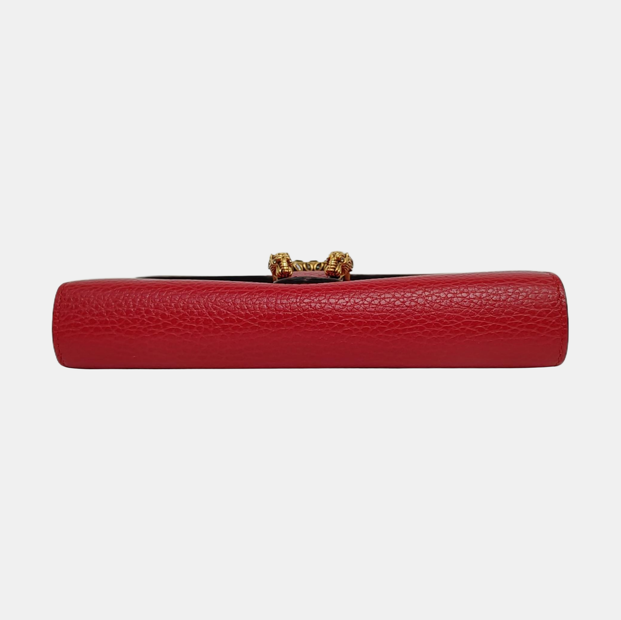 Authenticated pre-owned  Dionysus Super Mini Calfskin Red - Shoulder Bag at Looply