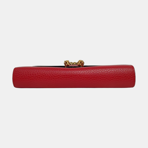 Authenticated pre-owned  Dionysus Super Mini Calfskin Red - Shoulder Bag at Looply
