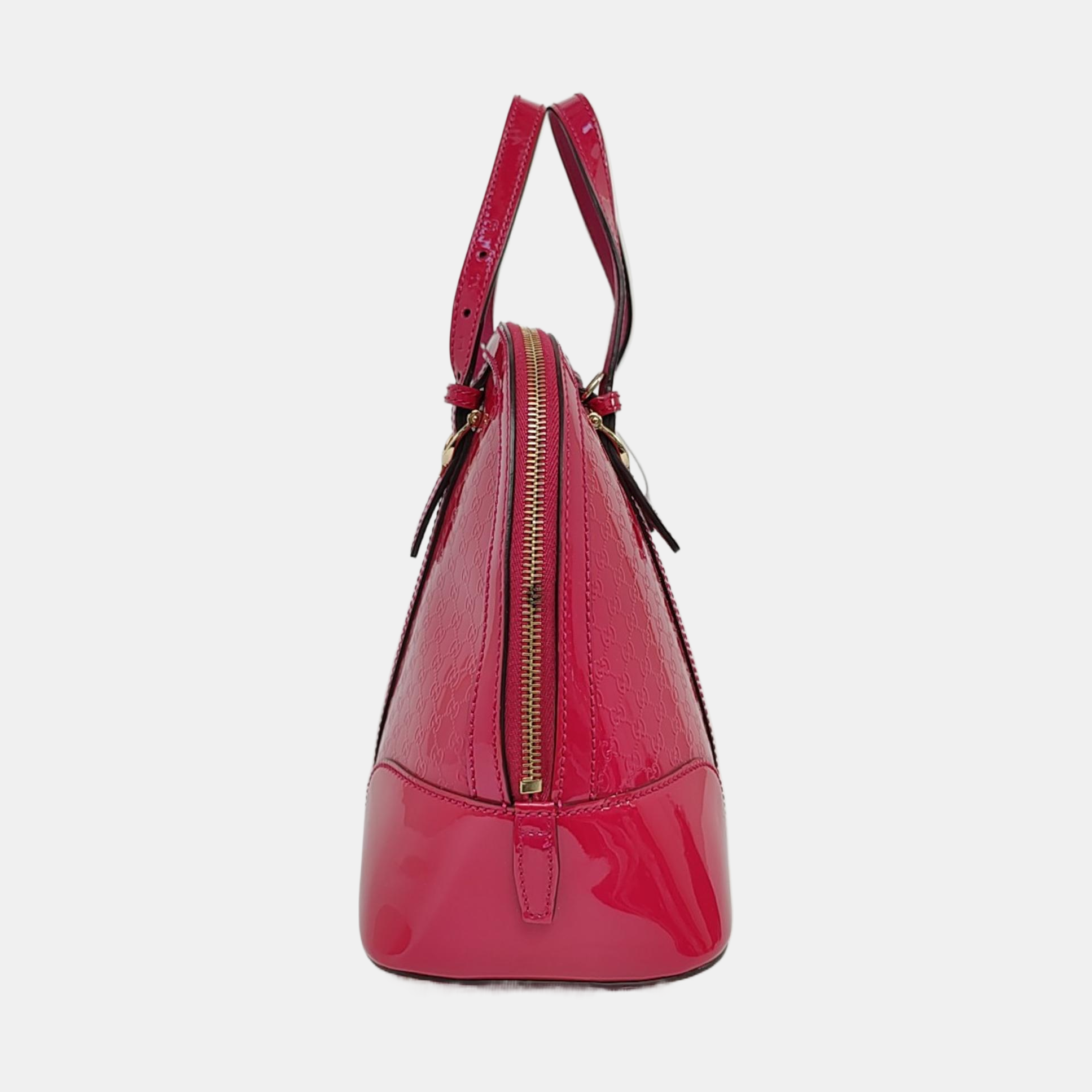 Authenticated pre-owned  Microguccissima Monogram Calfskin Pink - Top Handle Bag at Looply