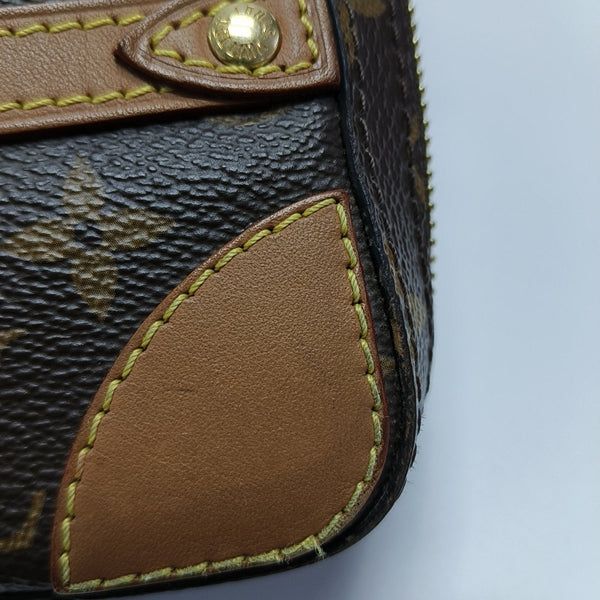 SOFT TRUNK PM Monogram Coated Canvas Brown