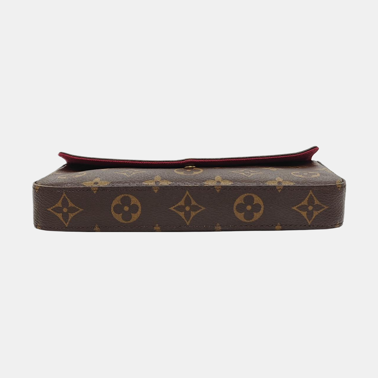 Authenticated pre-owned  Félicie Monogram Coated Canvas Brown - Crossbody Bag at Looply