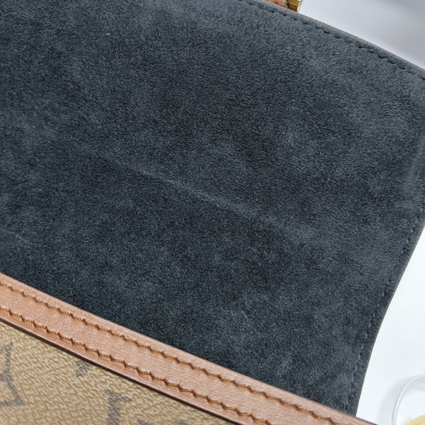 DAUPHINE Mini Coated Canvas Brown