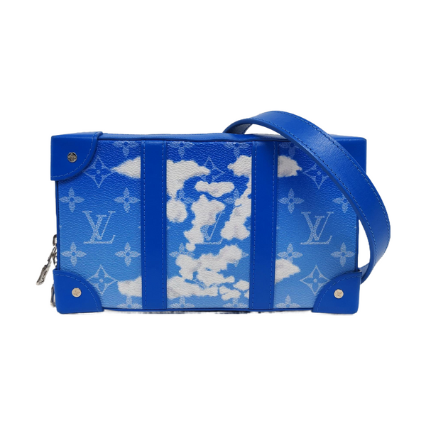 WALLET TRUNK Monogram Coated Canvas Blue