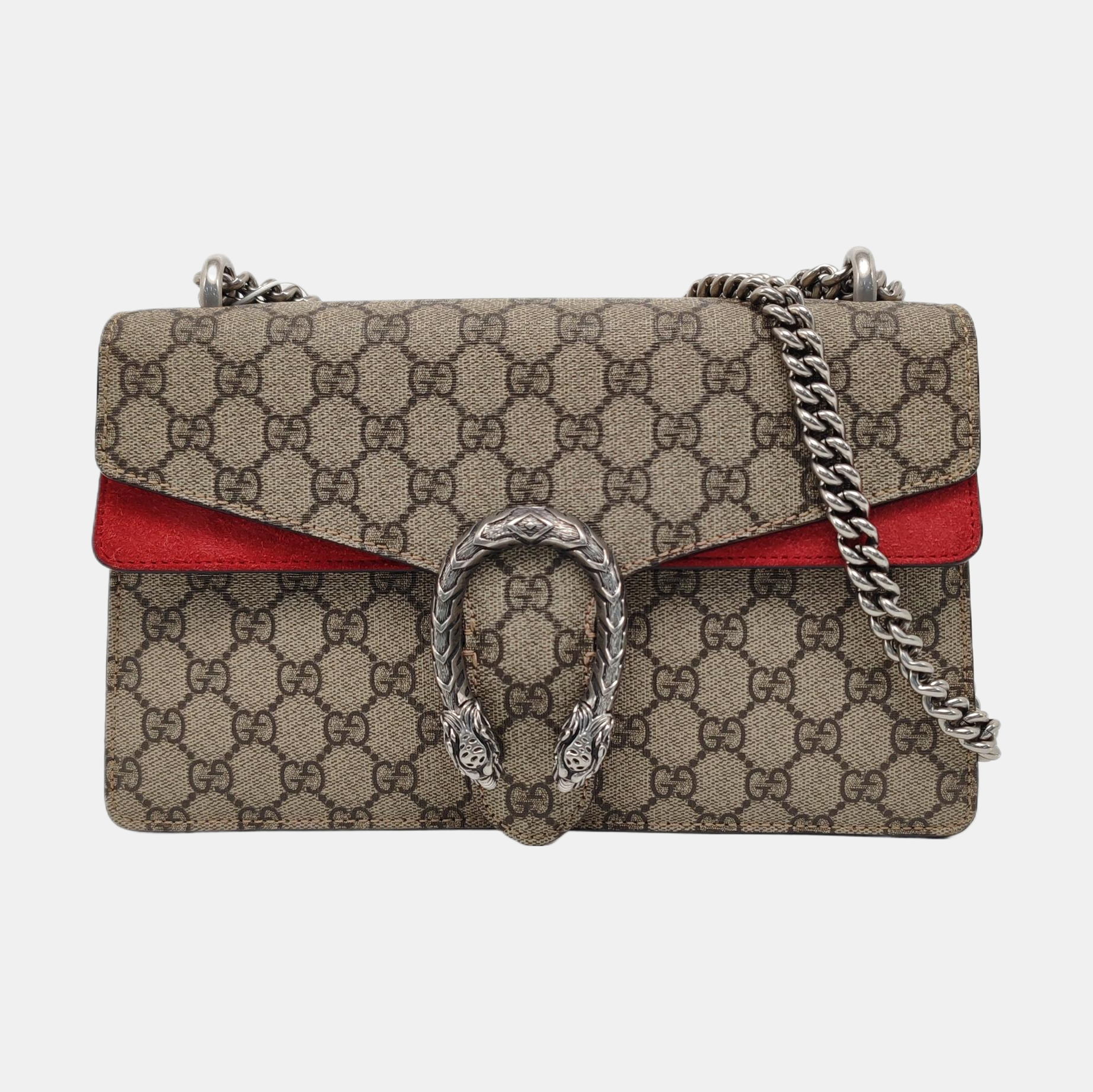 Authenticated pre-owned  Dionysus Super Mini Monogram Coated Canvas Beige - Shoulder Bag at Looply