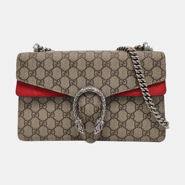 Authenticated pre-owned  Dionysus Super Mini Monogram Coated Canvas Beige - Shoulder Bag at Looply
