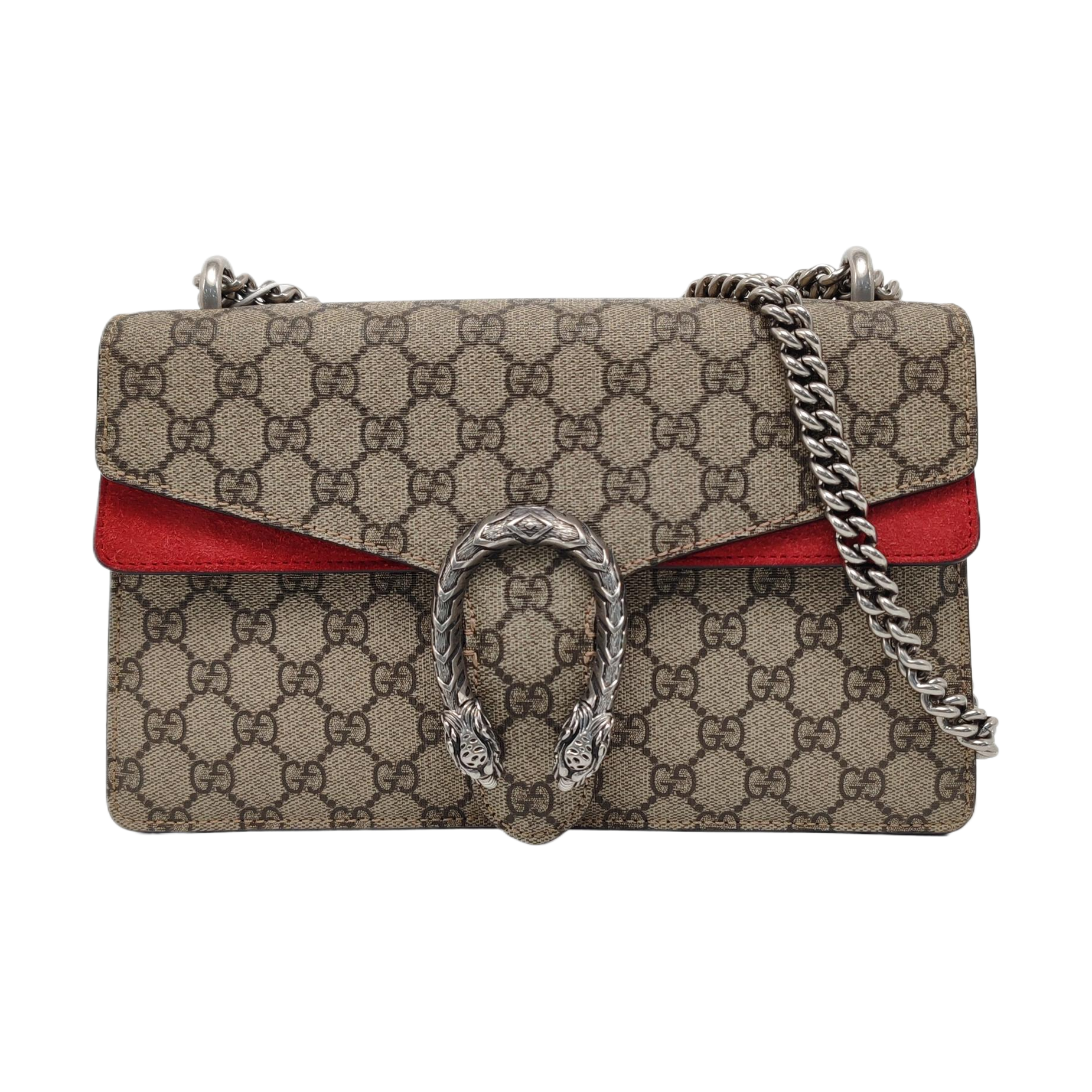 Authenticated pre-owned  Dionysus Super Mini Monogram Coated Canvas Beige - Shoulder Bag at Looply