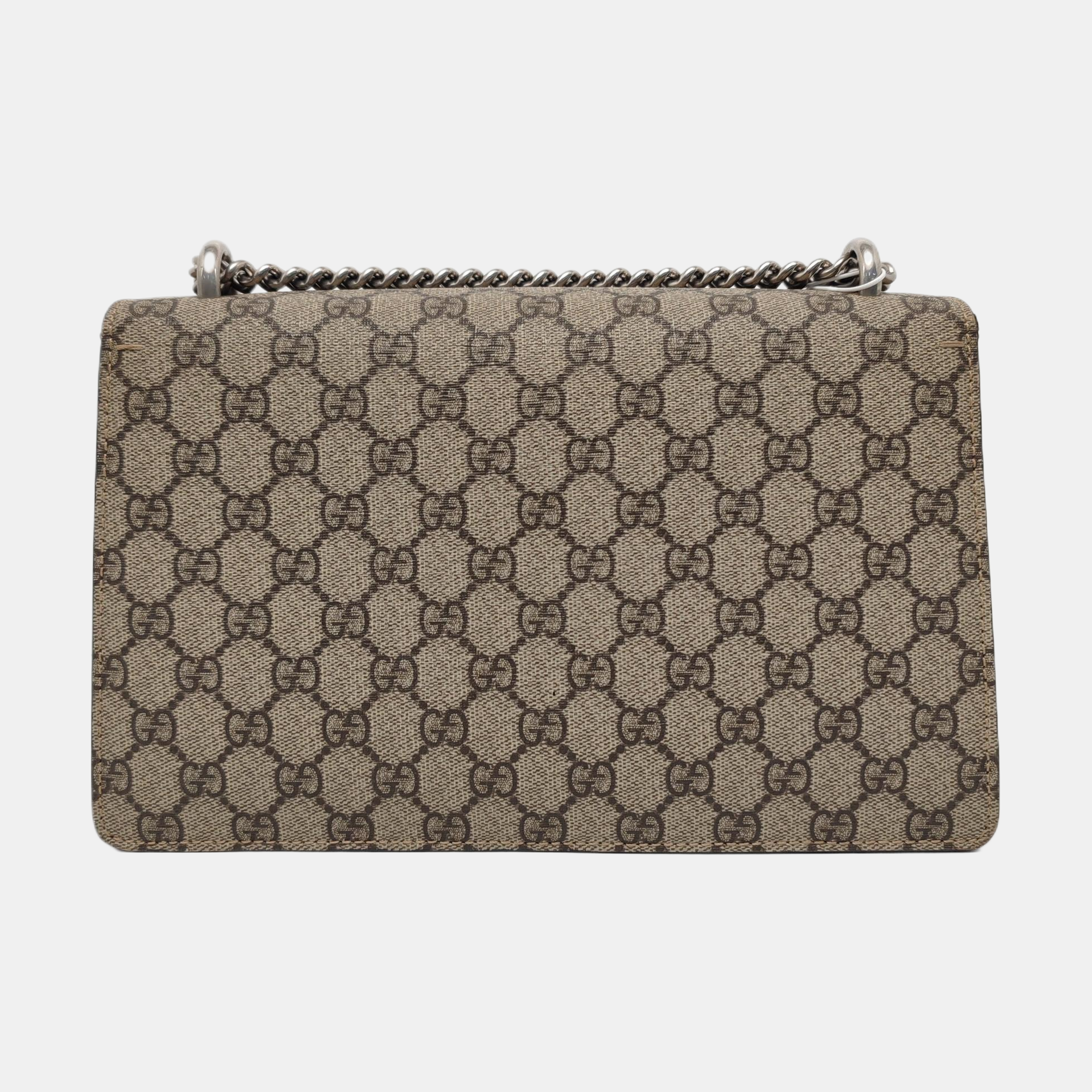 Authenticated pre-owned  Dionysus Super Mini Monogram Coated Canvas Beige - Shoulder Bag at Looply
