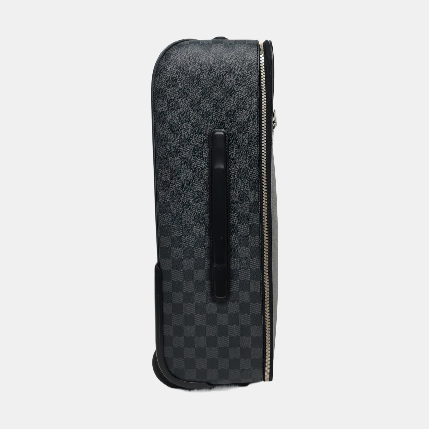 Authenticated pre-owned  Pegase 55 Damier Graphite Coated Canvas Black - Luggage at Looply