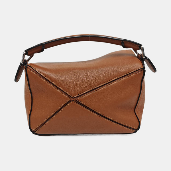 Puzzle Mini Calfskin Brown