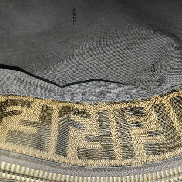 Canvas Top Handle Bag Brown