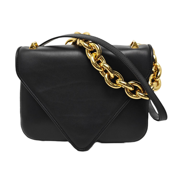 Authenticated pre-owned  Mount Calfskin Black - Shoulder Bag at Looply