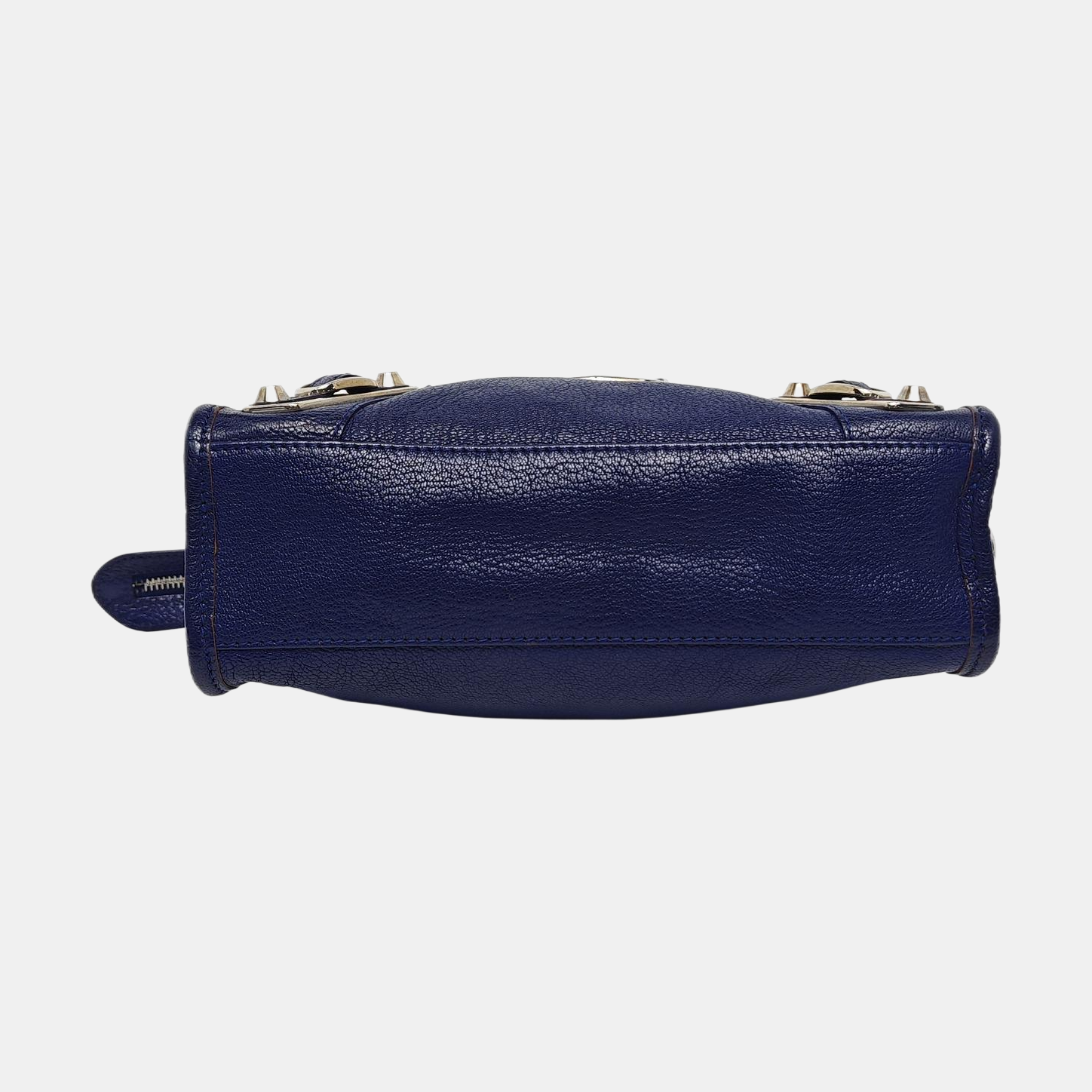 Classic Metallic Edge City Mini Lambskin Purple