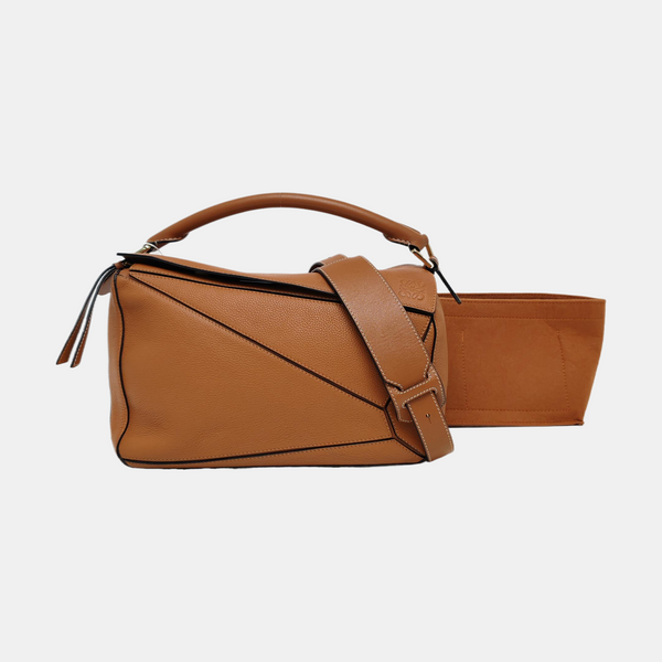 Puzzle Medium Calfskin Brown