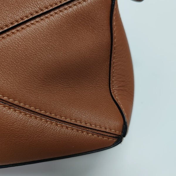 Puzzle Mini Calfskin Brown