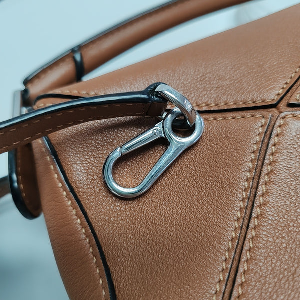 Puzzle Mini Calfskin Brown