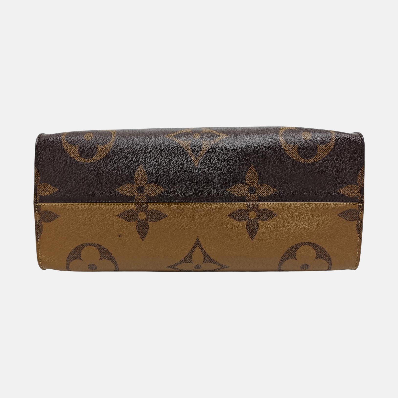 Authenticated pre-owned  Onthego GM Monogram Coated Canvas Brown - Shoulder Bag at Looply