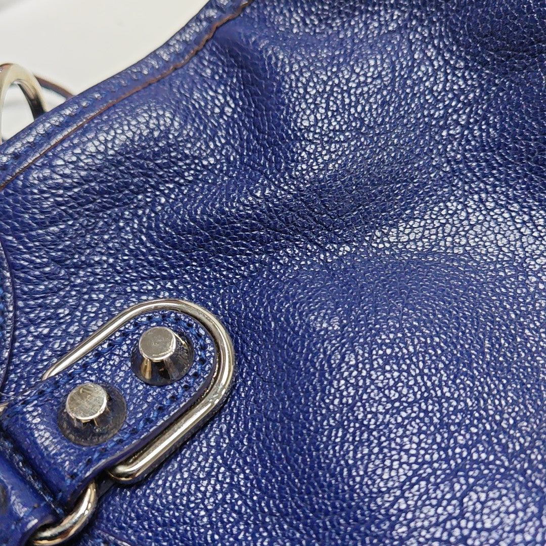 Classic Metallic Edge City Mini Lambskin Purple