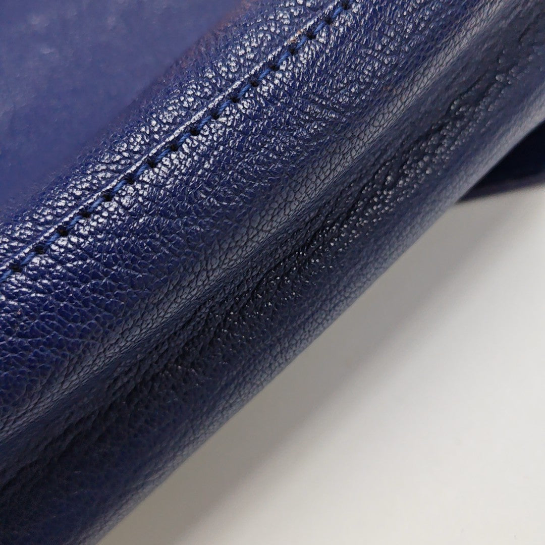 Classic Metallic Edge City Mini Lambskin Purple