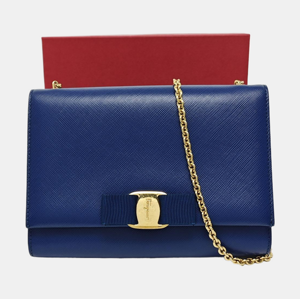 Ginny Calfskin Blue