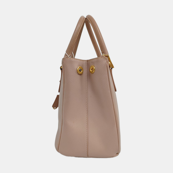 Galleria Medium Saffiano Calfskin Pink