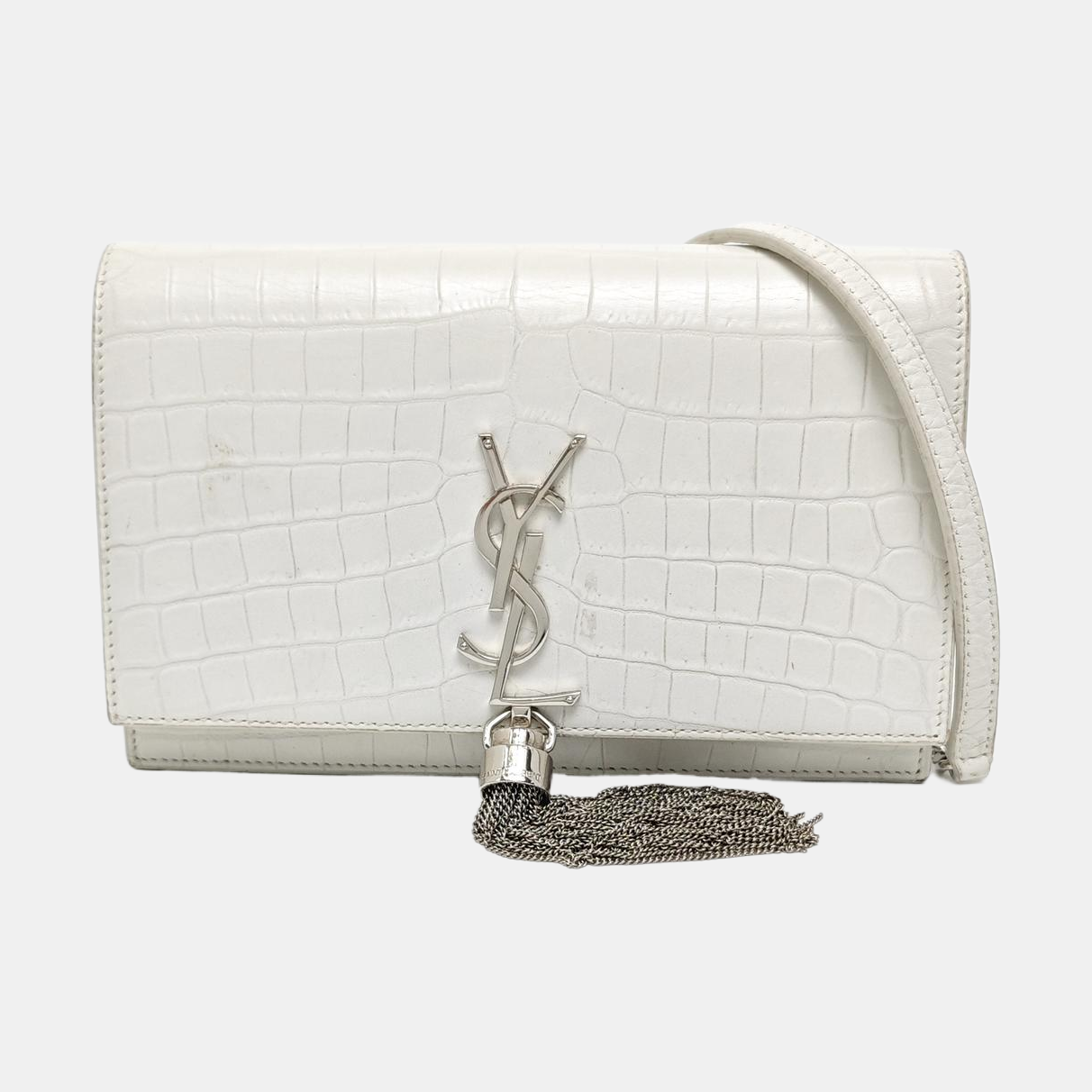 KATE WOC Calfskin White