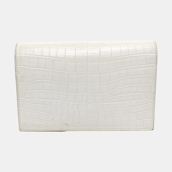 KATE WOC Calfskin White