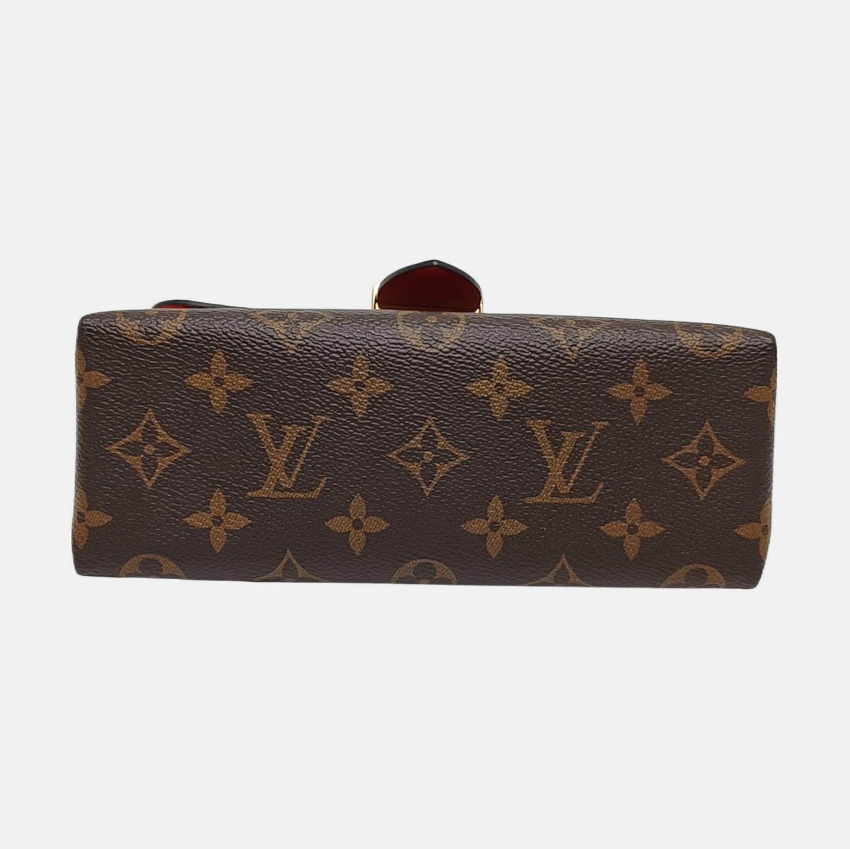 Authenticated pre-owned  Locky BB Monogram Coated Canvas Red - Shoulder Bag at Looply