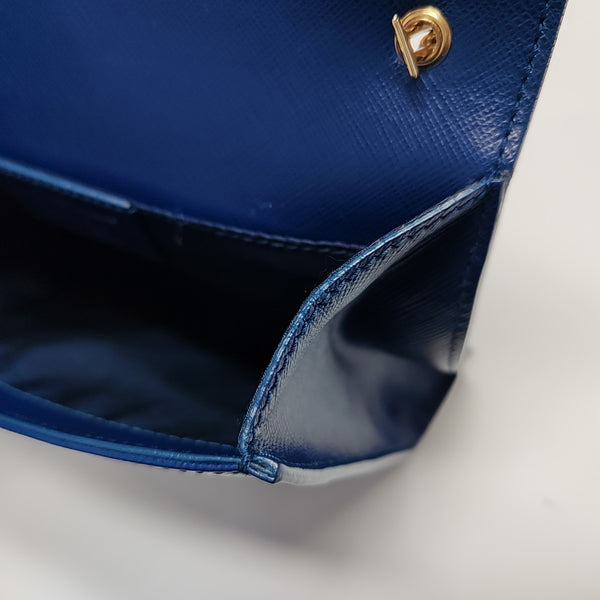 Ginny Calfskin Blue