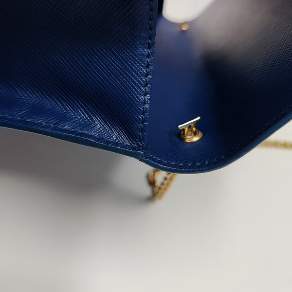Ginny Calfskin Blue