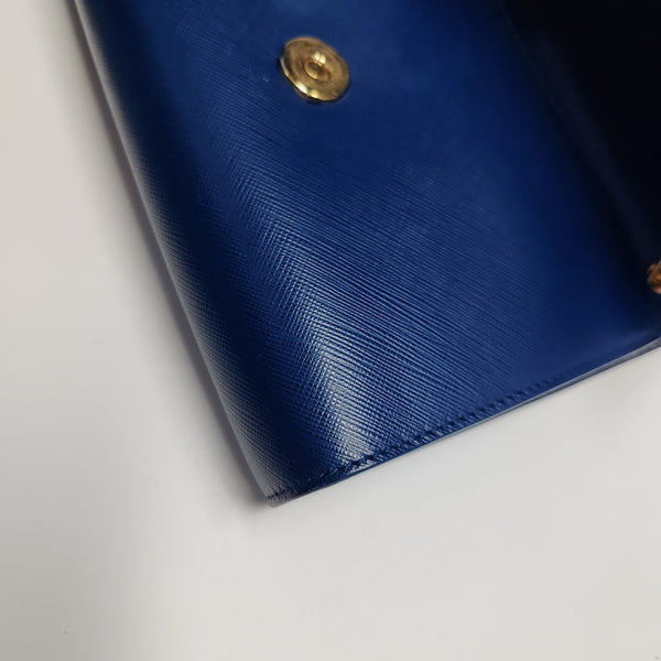 Ginny Calfskin Blue
