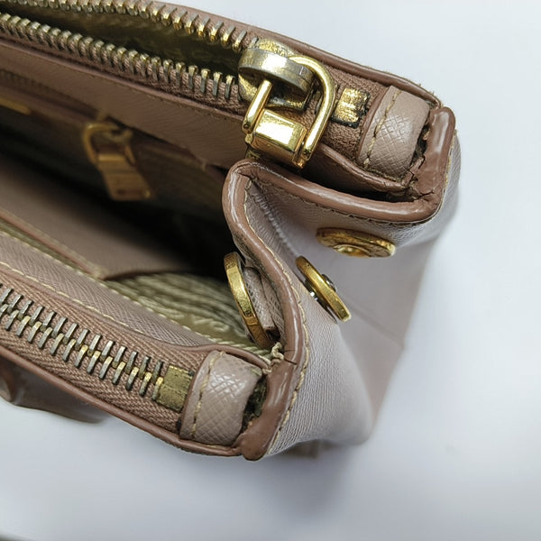 Galleria Medium Saffiano Calfskin Pink