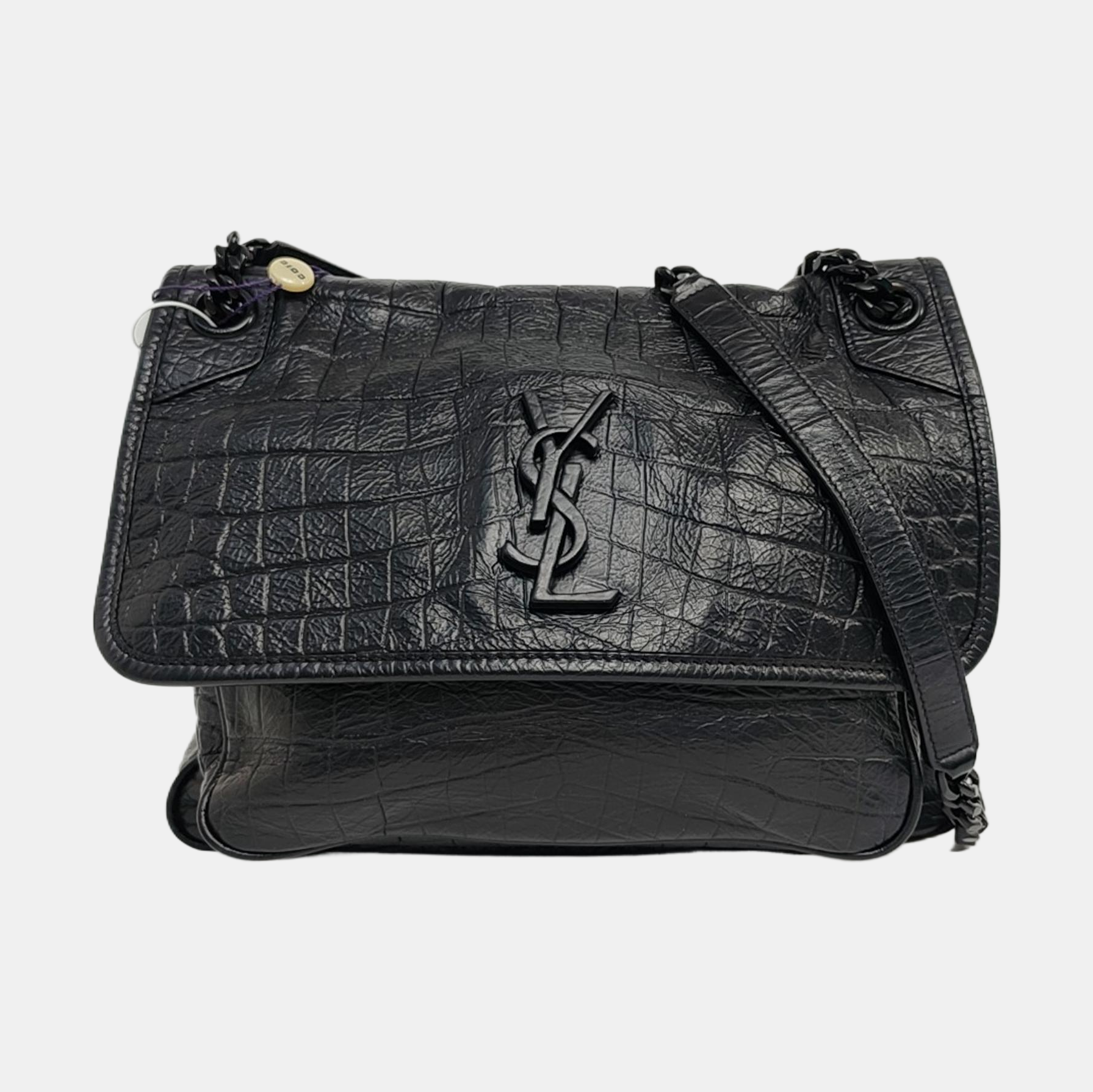 NIKI Medium Calfskin Black