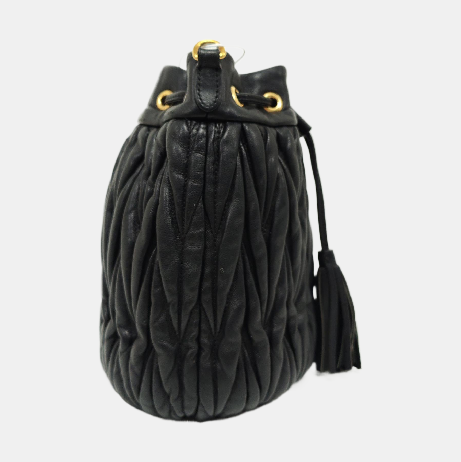 Matelassé Lambskin Black